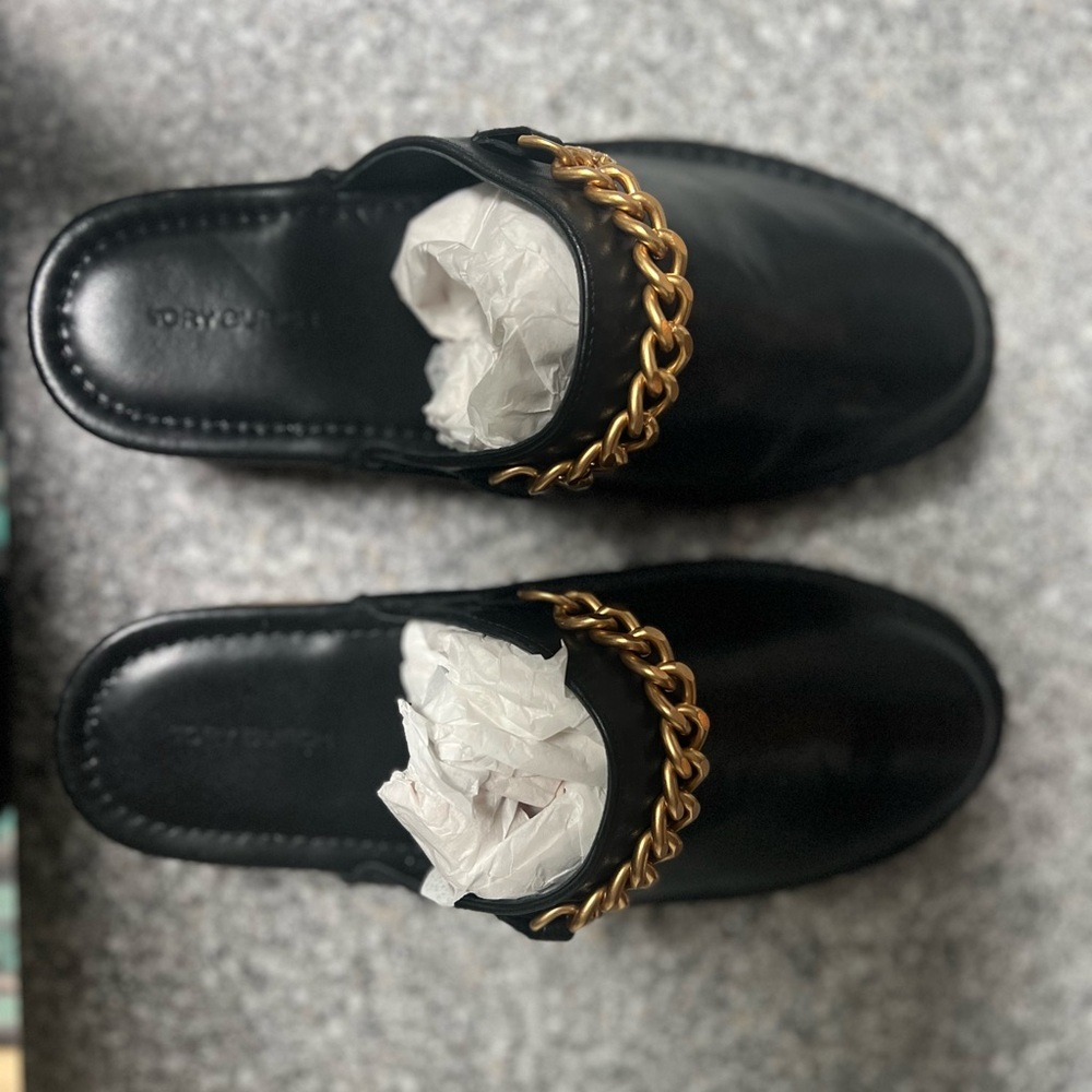 NWOB 7.5 Tory Burch Mini Benton Charm Clog